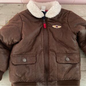 Kids fuzzy jacket